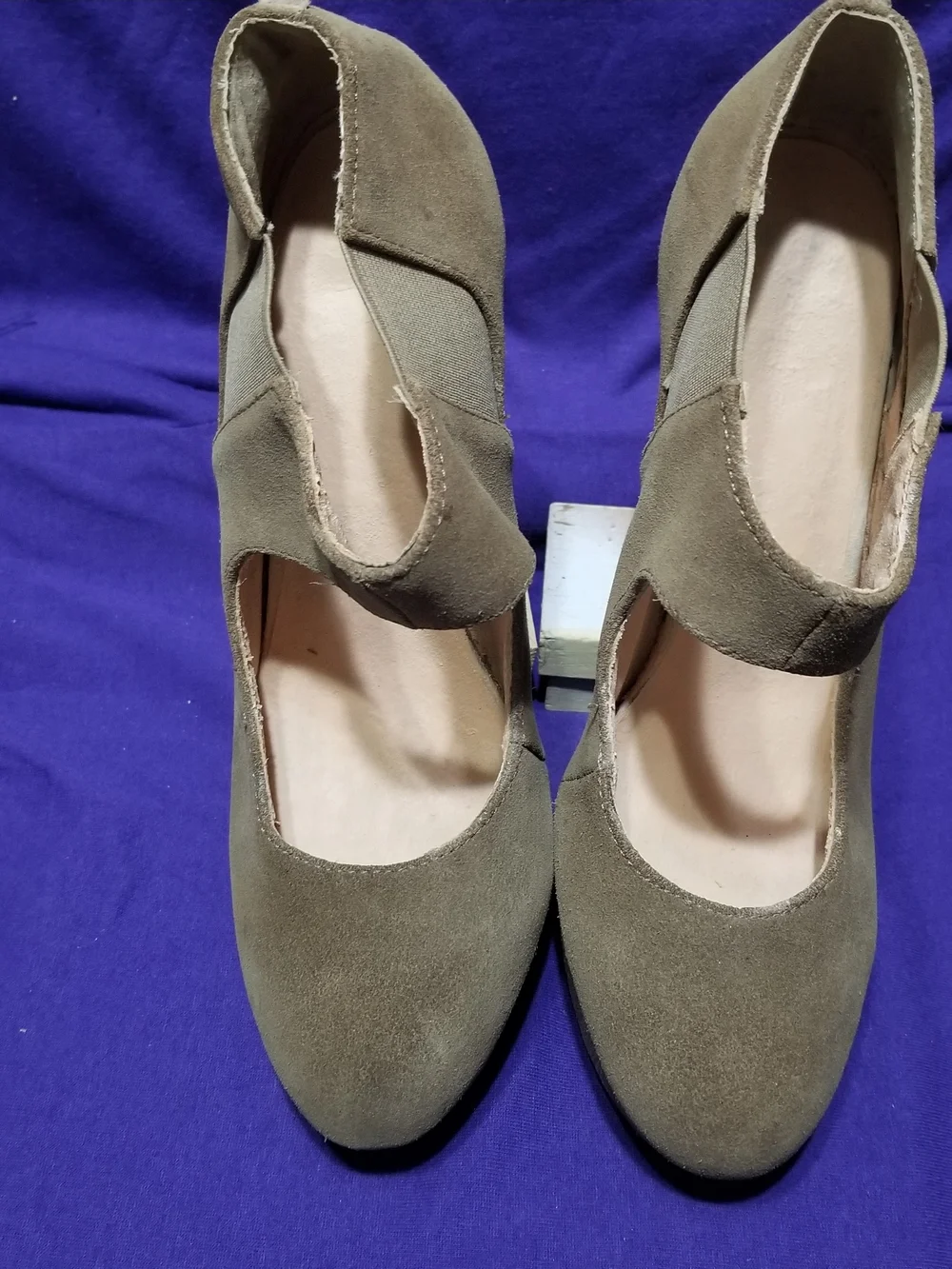 Kelsi Dagger Women's Size 8 Olive Green & Tan 